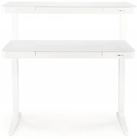 Birou B52 cu functie de reglare a inaltimii L120 alb