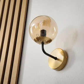 Brilagi - Lampă de perete MALIVA 1xE14/15W/230V aurie