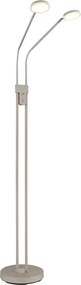 Globo 58504-2SSA-LED cu dimmer Lampă de podea SILVIO 2x6,5W/230V 2700/3350/4000K bej