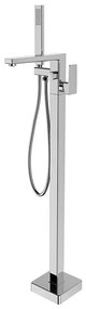 Sapho TURSI - Set pentru cadă freestanding cu baterie, crom lucios