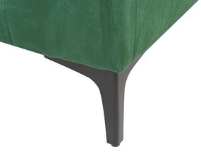 Canapea 3 locuri VEDISO (poliester) (verde). 1019392
