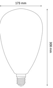 Bec LED DECO VINTAGE S173 E27/4W/230V 1800K