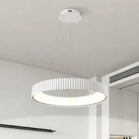 Brilagi - Lustră LED reglabilă FALCON MODERN LED/54W/230V Ø 60 cm albă + telecomandă