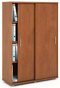 Dulap mediu Praktik 100 x 40 x 147,9 cm, nuc închis