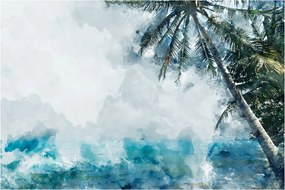 Tablou - Palmier lângă mare (90x60 cm)