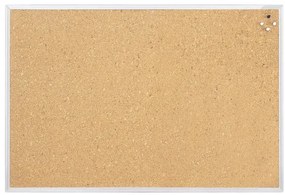Placa de pluta Magnetoplan 120 x 90 cm, aluminiu