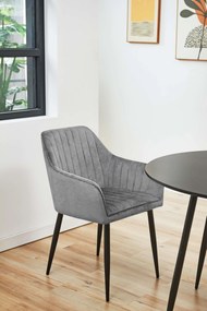 Scaun de sufragerie Svetozar (gri). 1071226