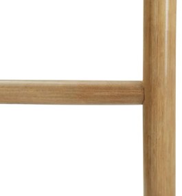 Scara pentru prosoape cu 5 trepte, bambus, 170 cm