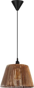 Lustră neagră/bej ø 30 cm Cone – Opviq lights