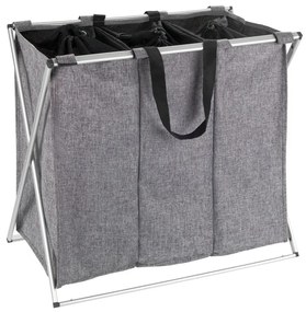 Coş de rufe Wenko Trio, 130 l, gri