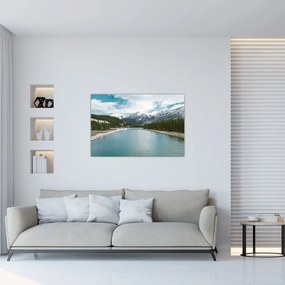 Tablou cu peisaj montan (90x60 cm)