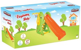 Tobogan Pilsan Elephant Slide orange green