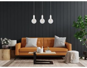 Lustră pe cablu MIROS 3xE27/60W/230V albă