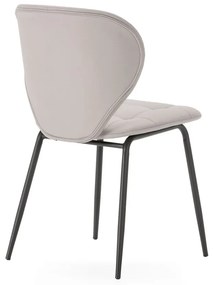 Scaune de dining bej 2 buc. Maura – Marckeric