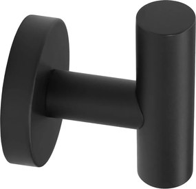 Cuier de baie negru 322230C