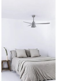 FARO 33762WT-24-LED Ventilator reglabil AMELIA L CONE LED/20W/230V gri diam. 132 cm WT + telecomandă
