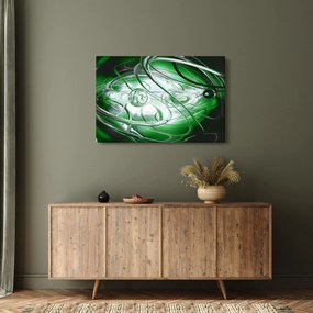 Tabloul abstract verde (90x60 cm)