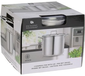 Cratiță EH din oțel inoxidabil, diametru 24 cm, diam. 24 cm