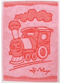 Prosop pentru copii BEBÉ rosu 30x50 cm