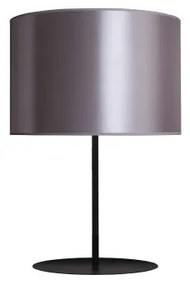 Lampă de masă Duolla CANNES 1xE14/15W/230V d. 20 cm argintiu/negru