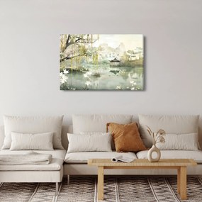 Tablou - Lac Chinezesc (90x60 cm)