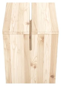 Scaun tip taburet în culoare naturală din lemn de pin Join-In – Karup Design