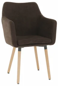 Zondo Scaun de sufragerie Danar (maro închis). 744857