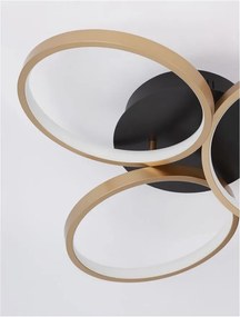 Lustra LED aplicata design modern ELIZE I 28W