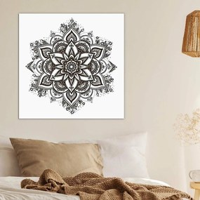 DUBLEZ | Decorațiune din lemn pentru perete – Mandala soare
