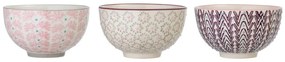 Set de 3 boluri din gresie ceramică Bloomingville Maya, ø 11,5 cm