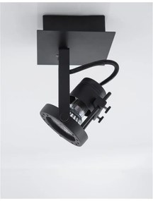 Aplica cu spot directionabile SALVA negru NVL-9155101