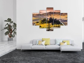 Tablou cu peisaj în carte (150x105 cm)