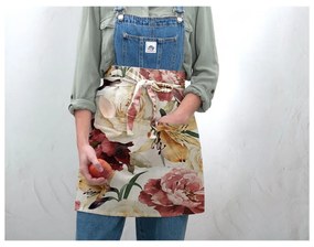 Șorț de bucătărie Linen Couture Delantal Spring Flowers
