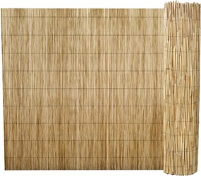 vidaXL Gard de grădină din stuf, 100 x 1000 cm