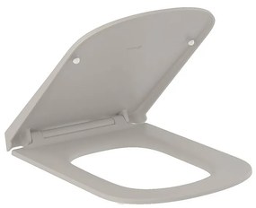 Capac Wc Slim, SoftClosing, QuickRelease, gri nisipiu mat,Kludi Resa S Gri
