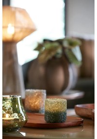 Sfeșnic pentru lumânări pastilă din sticlă Morita – Light &amp; Living