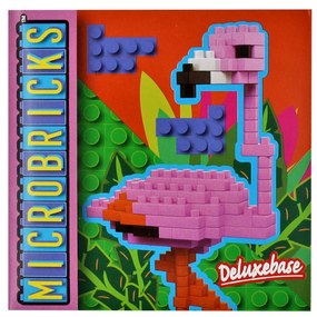 Set construcție Microbricks flamingo 148 piese