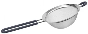 Strecuratoare cu maner Aldy Grey, inox, diametru 13 cm