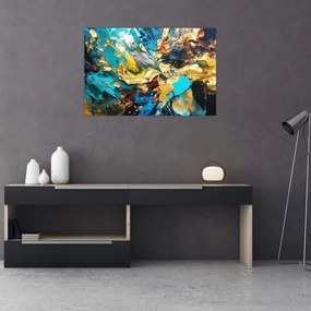 Tablou - Pictură în ulei texturată (90x60 cm)