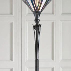 Endon 63933 - Lampă de podea în stil Tiffany ASTORIA, 1xE27/60W/230V, diam. 40 cm