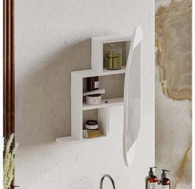 Dulap de baie Desepo (alb) . 1092746