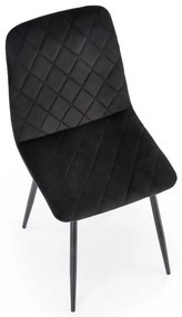 Scaun de bucătărie Sadie, negru