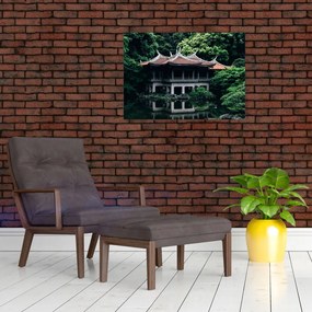 Tablou cu grădina japoneză națională (70x50 cm)