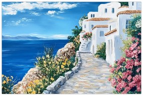 Tablou - Alee lângă mare (90x60 cm)