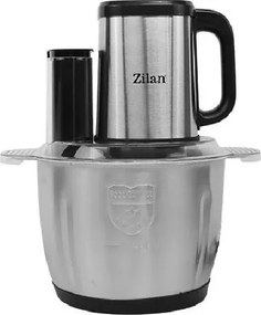 Tocator legume-fructe Zilan ZLN2757 digital multifunctional, Vas inox capacitate 3L, 4 functii presetate, Lame din titan, Putere 500W