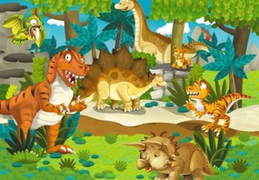 Fototapet - Dinozauri (147x102 cm)