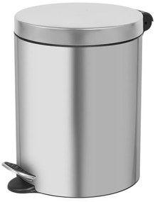 Alda Coș de gunoi cu pedală Soft Close FreedomFresh 5 l, inox mat, 5 l