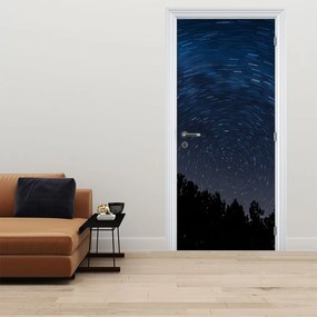 Fototapet pentru ușă - Cer de noapte (95x205cm)