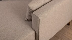 Coltar Extensibil Bella Corner Sofa Right 2, Crem