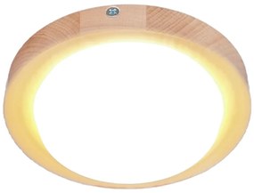 Spot aplicat LED fabricat manual din lemn OKIO